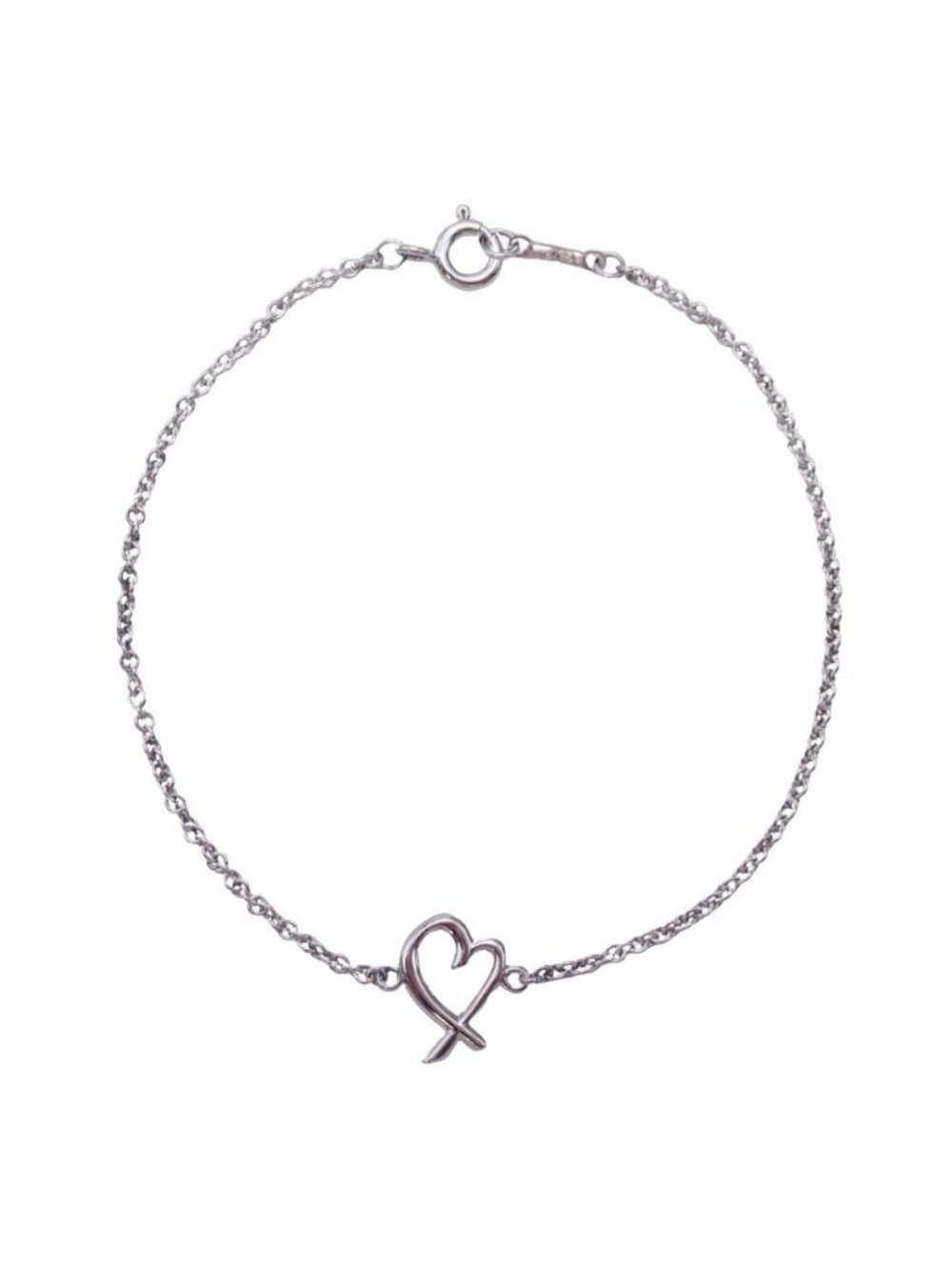 Tiffany & Co New Loving Heart Bracelet Paloma Picasso Silver
